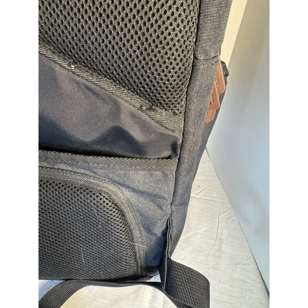 KROSER Laptop Backpack: Fits 17.3 Inch Computer , Black Padded Back Cargo Carry